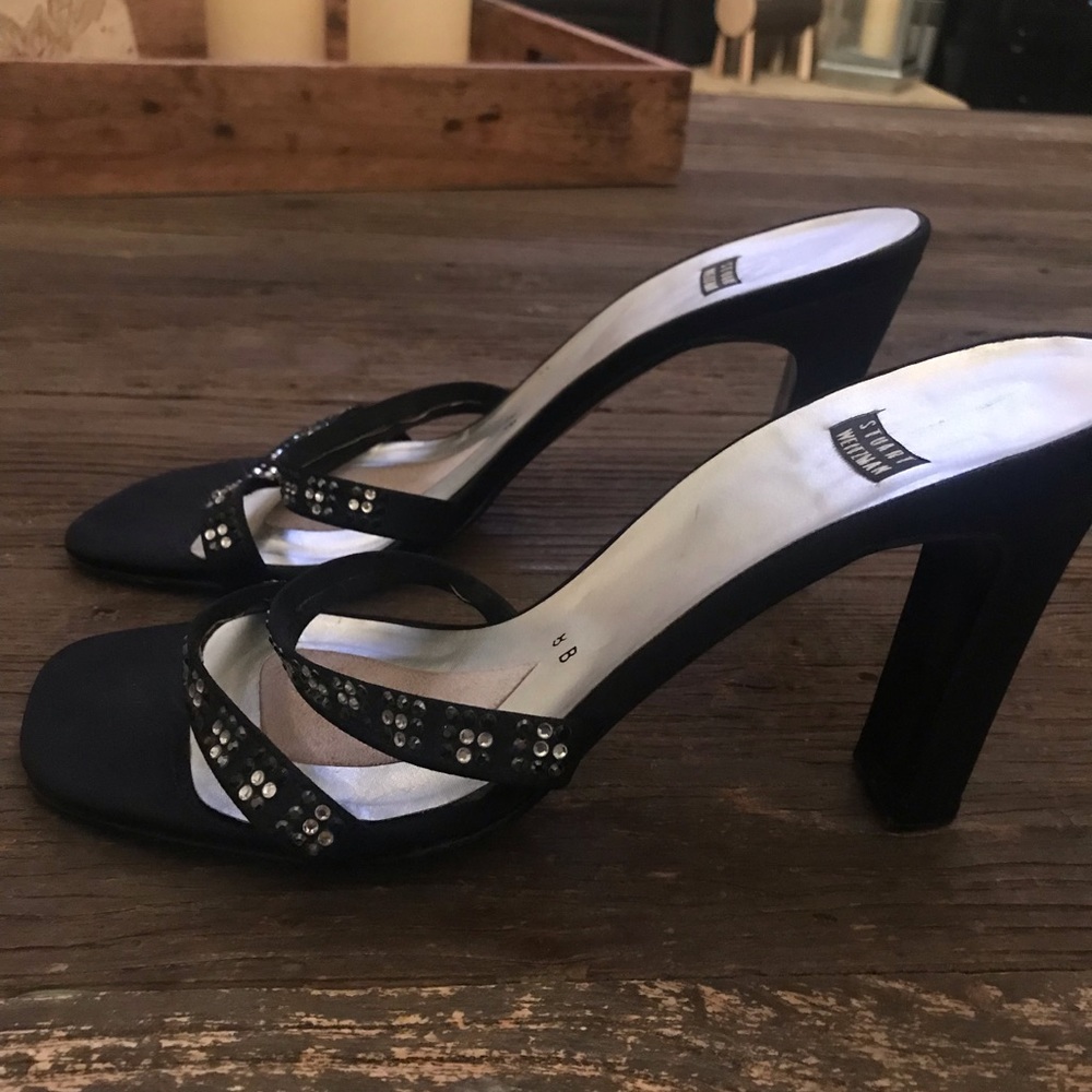 Stuart Weitzman Rhinestone Sandals - Picture 5 of 8